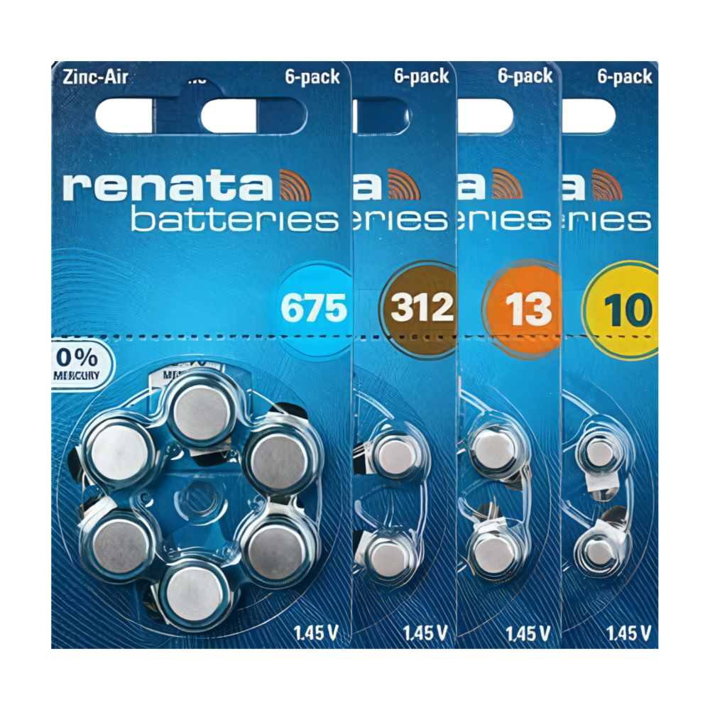 Renata Hörgeräte Batterien